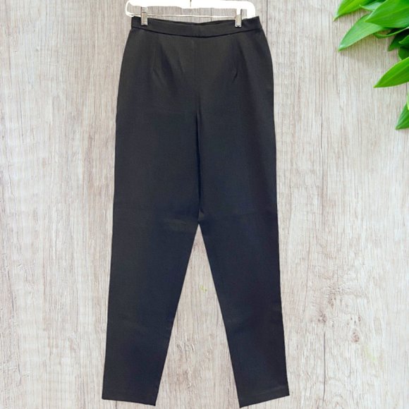 VINTAGE GAP -- Dress Pants, Gray, Straight Leg, Side Button and Zip, Tall - Picture 1 of 7